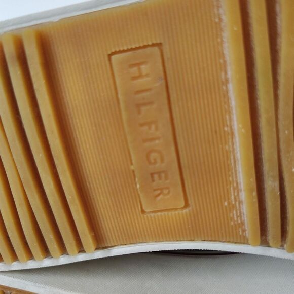 Tommy Hilfiger Women's Size 9.5 M Blue Faux Suede Platform Saveri Sneaker - Picture 9 of 13